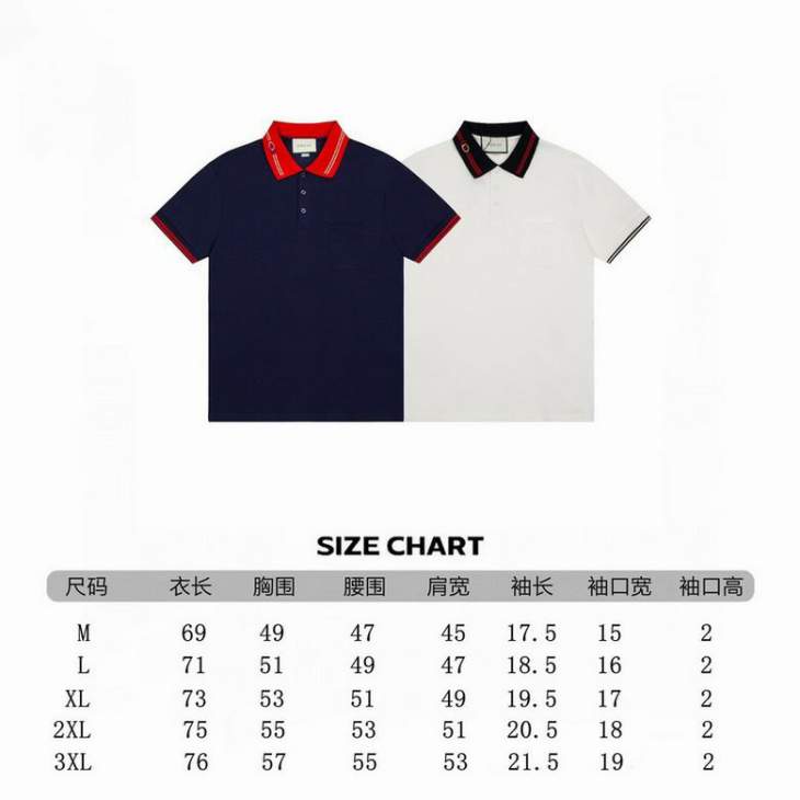 Picture of Gucci Polo Shirts Short _SKUGucciM-3XL8qn1627639